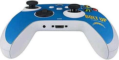 Skinit Decal Gaming Skin Compatible with Xbox Series S Controller - Officially Licensed NFL Los Angeles Chargers Tropical Print Design in Saudi Arabia