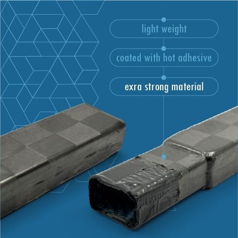 Carbonic Ice Hockey Stick Extension End Plug Easy Installation Secure Fixation Extra Strong Material in Saudi Arabia