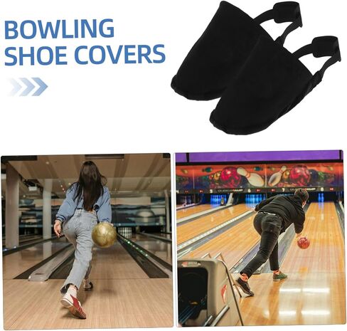 Bowling Shoes Sliders Non-Slip Covers for Bowling Shoes Deflectors Pads Equipment Accessories for Men Women in Saudi Arabia