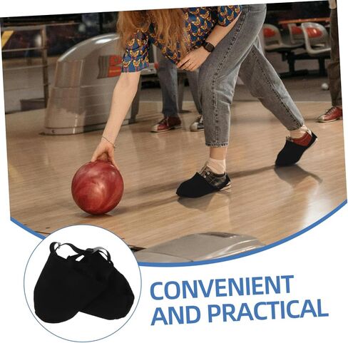Bowling Shoes Sliders Non-Slip Covers for Bowling Shoes Deflectors Pads Equipment Accessories for Men Women in Saudi Arabia