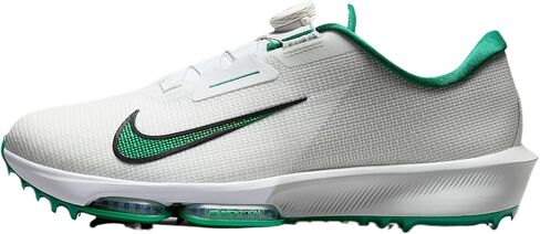 Nike Infinity Tour BOA 2 Golf Shoes (Wide) (White/Photon Dust/Malachite) in Saudi Arabia