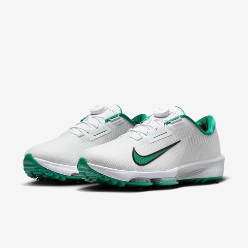 Nike Infinity Tour BOA 2 Golf Shoes (Wide) (White/Photon Dust/Malachite) in Saudi Arabia