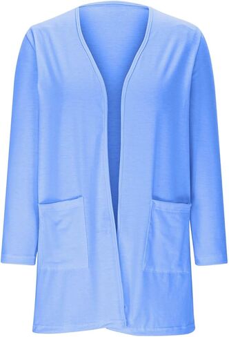 Girls Sweaters with Pockets Oversized Lightweight Cardigan Trendy Long Sleeve Teen School Uniform Cute Kids Clothes in Saudi Arabia
