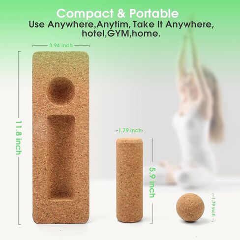 لوح التوازن، لوح موازنة الفلين الفاخر، مقوي للقدم لتعزيز وظيفة القدم، مدرب ثبات الكاحل من أجل ثبات التوازن، تحسين الحركة ومنع السقوط in Kuwait