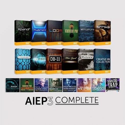 AIR Instrument Expansion Pack 3 - The Premier Plugin Collection For Music Production and Performance (Download Card) in Saudi Arabia