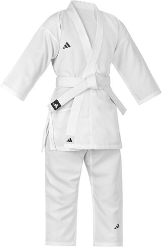 adidas K150 Karate Student Martial Arts Gi Uniform with Belt, Ultralight, Traditional Crossover in Saudi Arabia