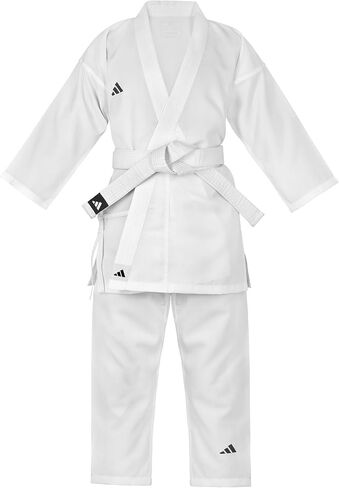adidas K150 Karate Student Martial Arts Gi Uniform with Belt, Ultralight, Traditional Crossover in Saudi Arabia