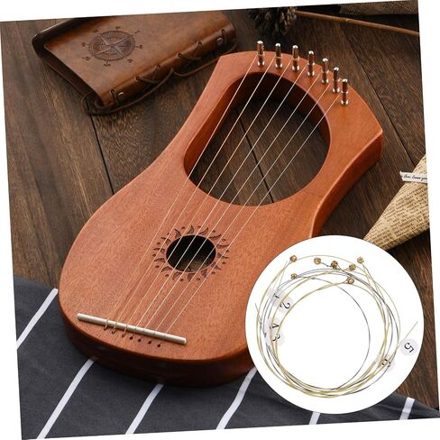 GALPADA 7 قطع من ملحقات سلسلة Lyre Harp البديلة، سطح أملس سهل التركيب للمبتدئين in Kuwait