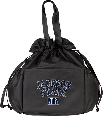 مبرد غداء برباط من الرابطة الوطنية لرياضة الجامعات (NCAA Jackson State Tigers) - مادة معاد تدويرها صديقة للبيئة، حقيبة حرارية يومية محمولة للعمل أو المدرسة أو السفر أو السفر in Saudi Arabia