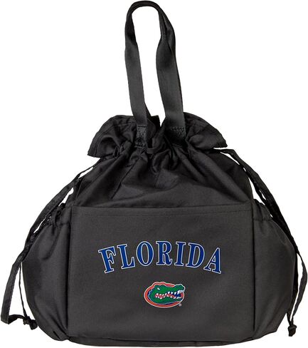 Logo Brands NCAA Florida Gators Drawstring Lunch Cooler - Eco-Friendly Recycled Material, Portable Everyday Thermal Bag for Work, School, Tailgating, or Travel in Saudi Arabia
