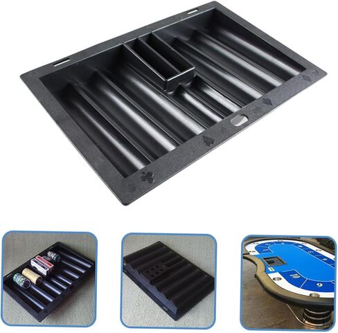 Milisten Poker Chip Tray for Table Trays for Party Poker Chip Holder Accessories Organize in Kuwait