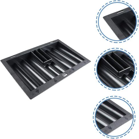DECHOUS الجدول رقاقة صينية بوكر رقاقة علبة حامل بوكر رقاقة الناقل طاولة البوكر رقاقة رف نمط تاجر للإزالة in Kuwait