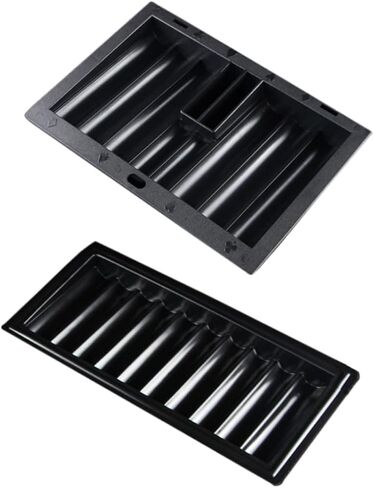 DECHOUS Table Chip Tray Poker Chip Holder Tray Poker Chip Carrier Poker Table Chip Rack Removable Dealer Style in Kuwait