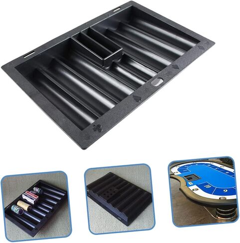 SUPVOX Table Chip Tray Family Games Trays Small Serving Tray Poker Chip Holder Poker Table Chips Holder in Saudi Arabia
