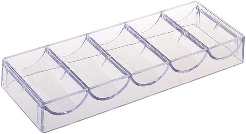 DECHOUS Lightweight Poker Chip Organizer Poker Rack Containers Chip Box Storage Plate in Kuwait