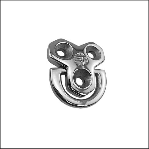 PT Folding Pad Eye D Ring Tie Down - 316 Stainless Steel Marine Grade - 1/4" (6mm) - Marine & Sailing Hardware in Saudi Arabia