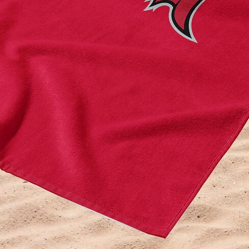 Northwest NFL Tampa Bay Buccaneers Microfiber Beach Towel, 30 x 60 Inches – Quick Dry, Sand Resistant, Lightweight, Highly Absorbent, Incisor Design in Saudi Arabia