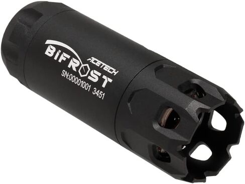 ACETECH Airsoft Pistol/Riffle RGB Tracer Unit Bifrost 14mm CCW خيط سلبي مع M14- إلى M11+ محول أخضر/جل BB LED تأثير إضاءة قوس قزح in Kuwait