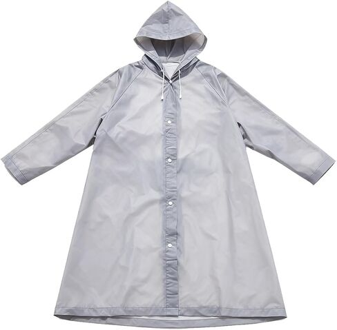1 Pcs Rain Coats, Lightweight Rain Coat Waterproof Gear, Reusable EVA Ponchos, with Hood and Drawstring, for Men and Women in Saudi Arabia