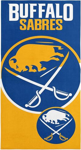 Northwest Buffalo Sabres NHL Incisor Micro Fiber Beach Towel 30 x 60 Inches in Saudi Arabia