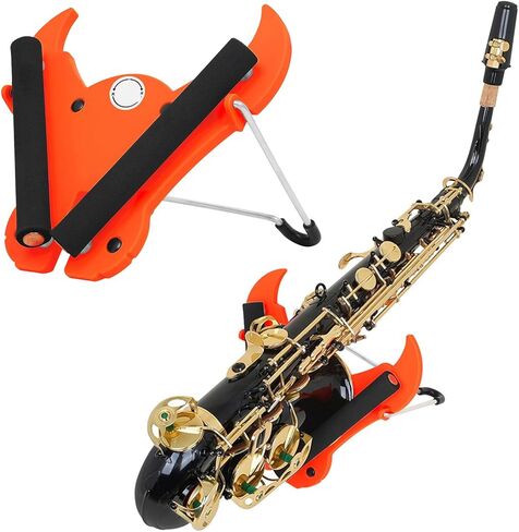 Altos Saxophone Stand Adjustable Altos Display Rack For Multiple Models Safe Stable Storage Display Rack in Saudi Arabia
