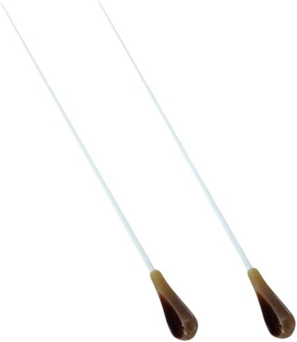 Kisangel 2pcs Resin Music Conducting Stick for Stage Orchestra Comfortable Handle Fine Craftsmanship in Saudi Arabia