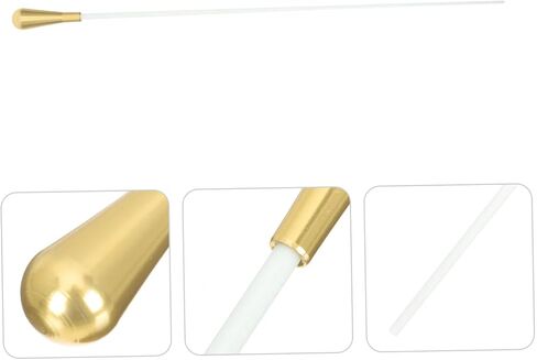 DECHOUS Music Orchestra Conductor Wand Music Conductor Orchestra Conductor Stick Conductor Orchestra Stick The Conductor Music Director Conductor Music Stick Musical White Resin in Saudi Arabia