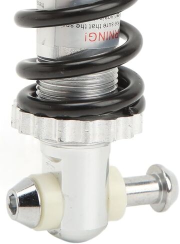 سبائك الألومنيوم الدراجة الخلفي امتصاص الصدمات 100mm 300lbs تعليق الربيع صدمة المثبط للدراجات الجبلية الدراجات الكهربائية (100mmx300 جنيه) in Kuwait