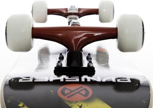Punisher Boys Skateboard Complete with 31.5" x 7.75" Double Kick Concave Deck Canadian Maple ABEC-7 Bearings in Saudi Arabia