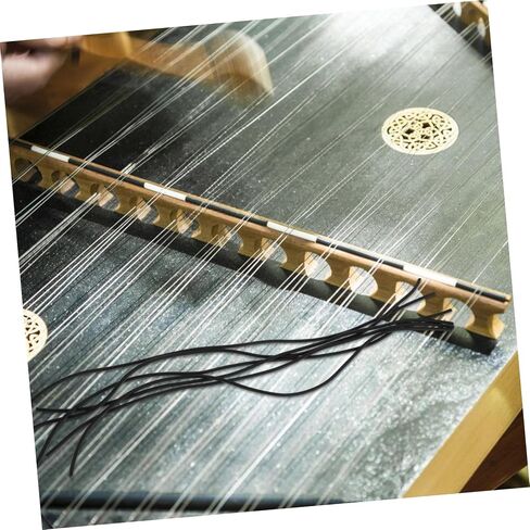 Vaguelly 6pcs Reinforced Rubber Tubes for Dulcimer Thick Heavy Duty Yangqin Accessories Optimized Sound Performance Durability Easy to Adjust for Enhanced Playability Protect Your in Saudi Arabia