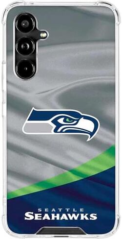 حافظة هاتف Skinit الشفافة متوافقة مع هاتف Galaxy A54 5G - تصميم مرخص رسميًا من NFL Seattle Seahawks in Saudi Arabia