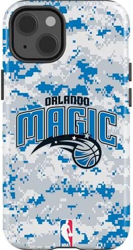 حافظة هاتف Skinit Impact متوافقة مع iPhone 14 - تصميم Orlando Magic Jersey مرخص رسميًا من NBA in Saudi Arabia