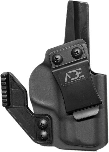 حافظة IWB مع مخلب لـ Smith Wesson M&P Shield/SW MP Shield M2.0 Pistol - متوافقة مع Burris Fastfire، Shield RMS/RMSC.RMSW/SMS، Sig Saure Romeo، Vortex Venom/Viper، ADE RD3 Red Dots المثبتة in Kuwait