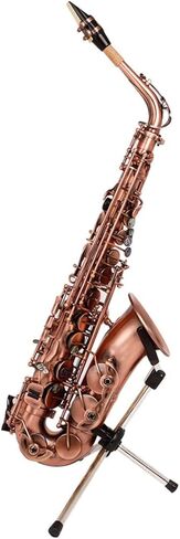 Foldable Alto Saxophone Stand Portable Wind Instrument Bracket with Anti-slip Rubber Base Triangular Support Stable Tripod Holder for Alto Tenor Saxophone in Saudi Arabia
