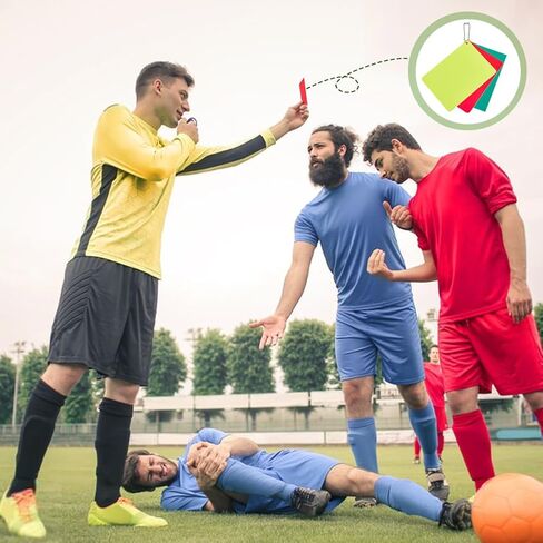 OLYCRAFT PVC بطاقات عقوبة الحكم مجموعات بطاقة الحكم حكم كرة القدم للمنافسة الرياضية لعبة كرة القدم بطاقة عقوبة in Kuwait