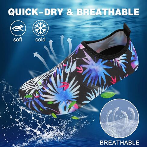 Barefoot Water Shoes for Women Men Non-Slip Yoga Socks Travel Slippers for Indoor Outdoor Beach Surf Sport in Saudi Arabia