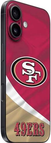 غلاف هاتف Skinit متوافق مع iPhone 17 - تصميم مرخص رسميًا من NFL San Francisco 49ers in Kuwait