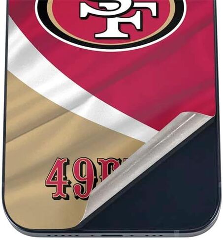 غلاف هاتف Skinit متوافق مع iPhone 17 - تصميم مرخص رسميًا من NFL San Francisco 49ers in Kuwait