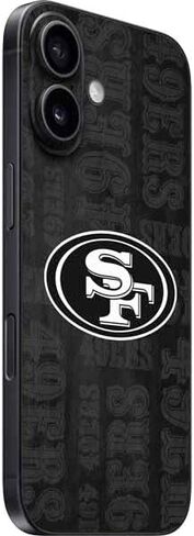 غلاف هاتف Skinit متوافق مع iPhone 17 - تصميم مرخص رسميًا من NFL San Francisco 49ers in Kuwait