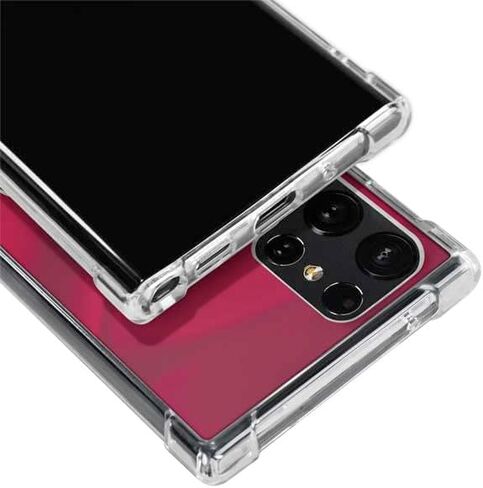 Skinit Clear Phone Case Compatible with Galaxy S23 Ultra - Officially Licensed NFL San Francisco 49ers Design in Saudi Arabia