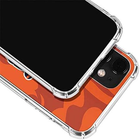 Skinit Clear Phone Case Compatible with iPhone 12 - Officially Licensed NFL Chicago Bears Double Vision Design in Saudi Arabia