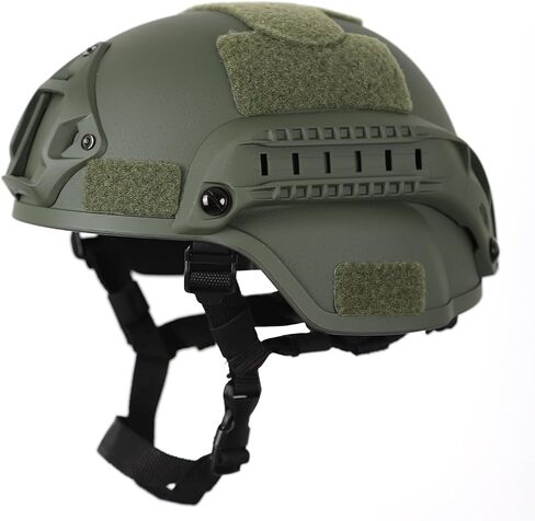 خوذة تكتيكية Airsoft MICH 2000، وسادة رأس ناعمة مع حامل للرؤية الليلية والسكك الحديدية in Saudi Arabia