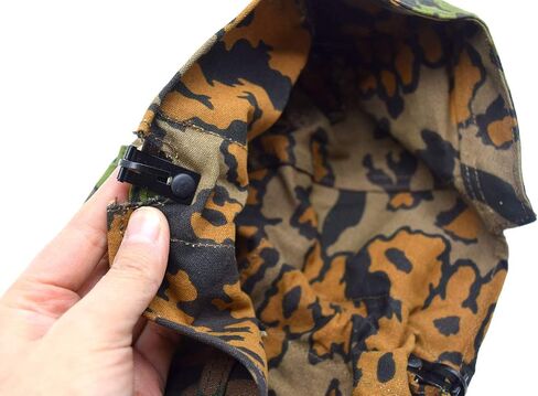 Reversible WWII German M35 Helmet Cover Spring W Fall Oak Camo Color Double Side Replica in Saudi Arabia