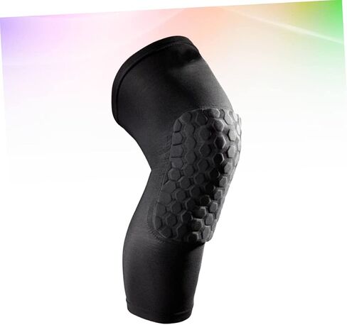 Toyvian Honeycomb Sports Knee Pads for Basketball and Climbing Breathable Compression Support Sleeve Black Protector Brace for Running and Sports Activities in Saudi Arabia