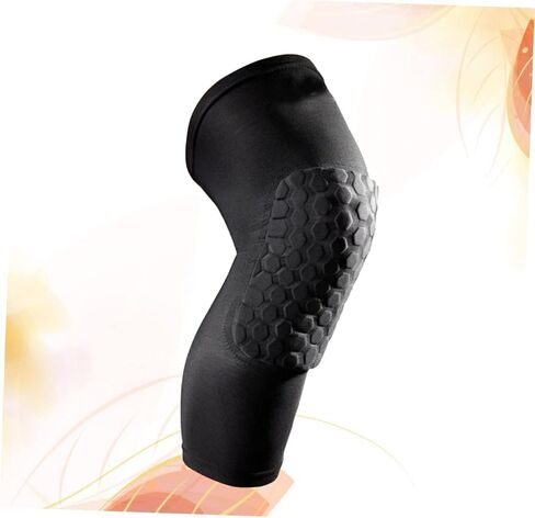 Toyvian Honeycomb Sports Knee Pads for Basketball and Climbing Breathable Compression Support Sleeve Black Protector Brace for Running and Sports Activities in Saudi Arabia