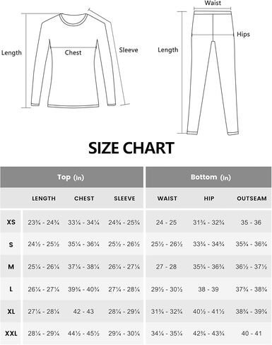 Womens Fleece Thermal Underwear Sets Warm Base Layers Long Johns for Skiing Hiking in Saudi Arabia