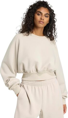 adidas womens All Szn Soft Lux Loose Sweatshirt in Saudi Arabia