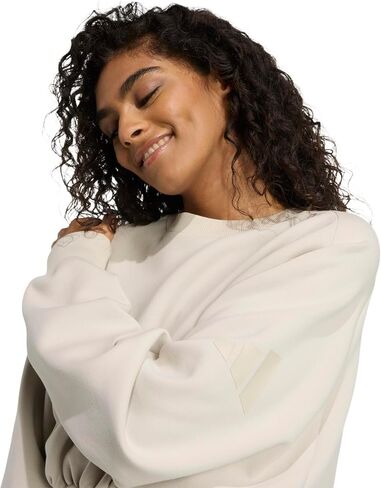 adidas womens All Szn Soft Lux Loose Sweatshirt in Saudi Arabia