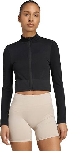 adidas Women's Essentials Full-Zip Knit Workout Jacket in Saudi Arabia