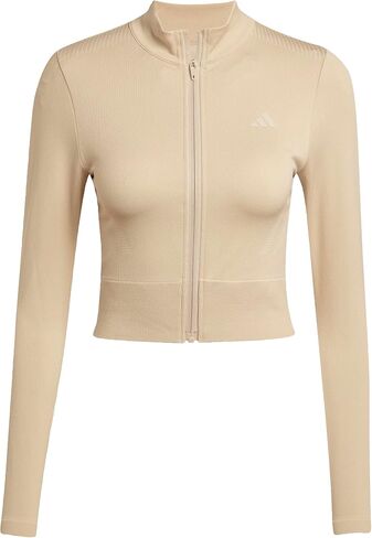 adidas Women's Essentials Full-Zip Knit Workout Jacket in Saudi Arabia